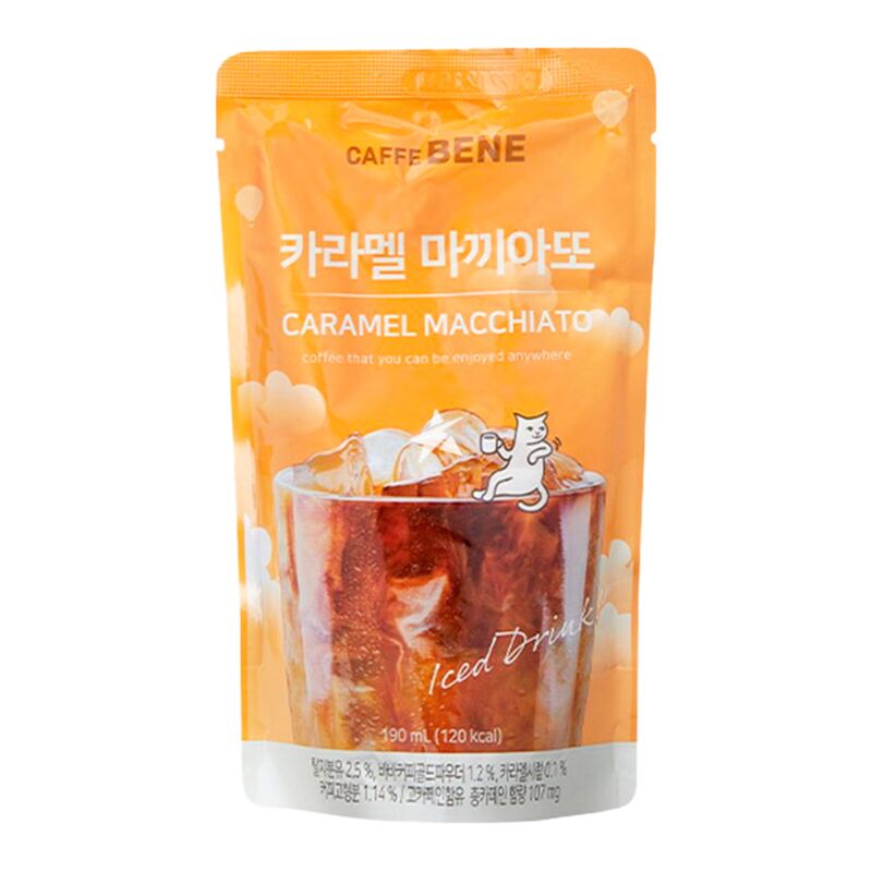 CAFFE BENE Caramel Macchiato Pouch (190ml)