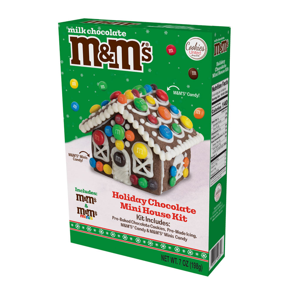 M&M’s Build-Your-Own Holiday Cookie House Kit  (198g)