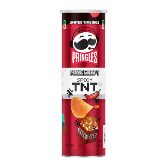 Pringles Limited Edition Minecraft Spicy TNT 5.5oz (158g)