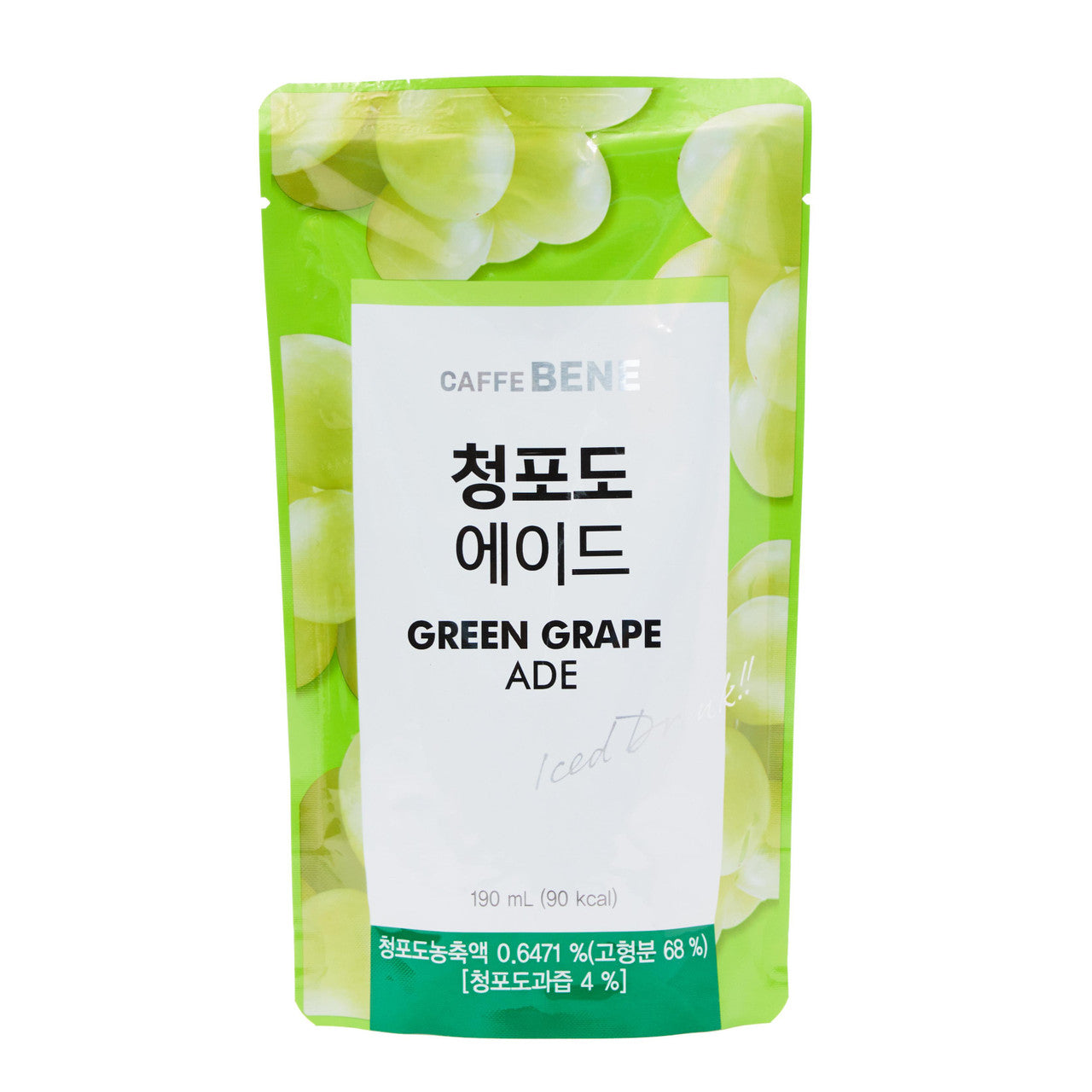 CAFFE BENE Green Grape Pouch (190ml)