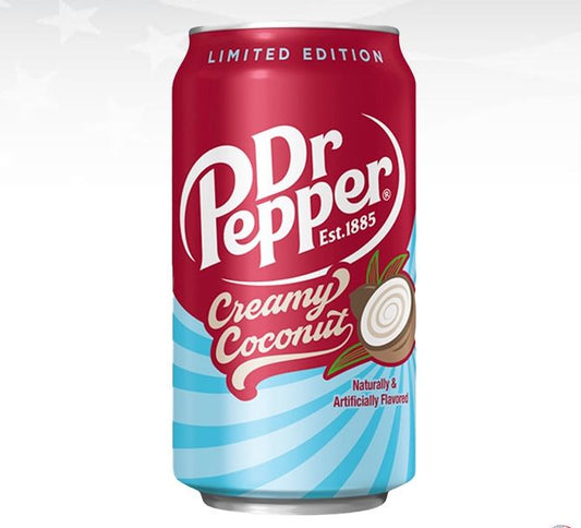 Dr Pepper Creamy Coconut Limited Edition (355ml) (USA)