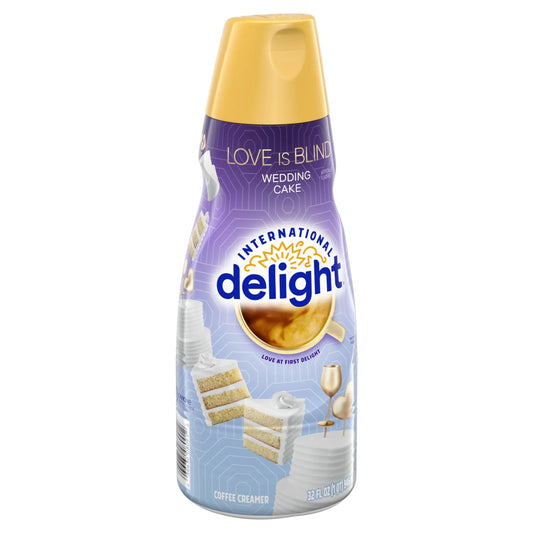 International Delight 'Love Is Blind' Wedding Cake Coffee Creamer (32oz)