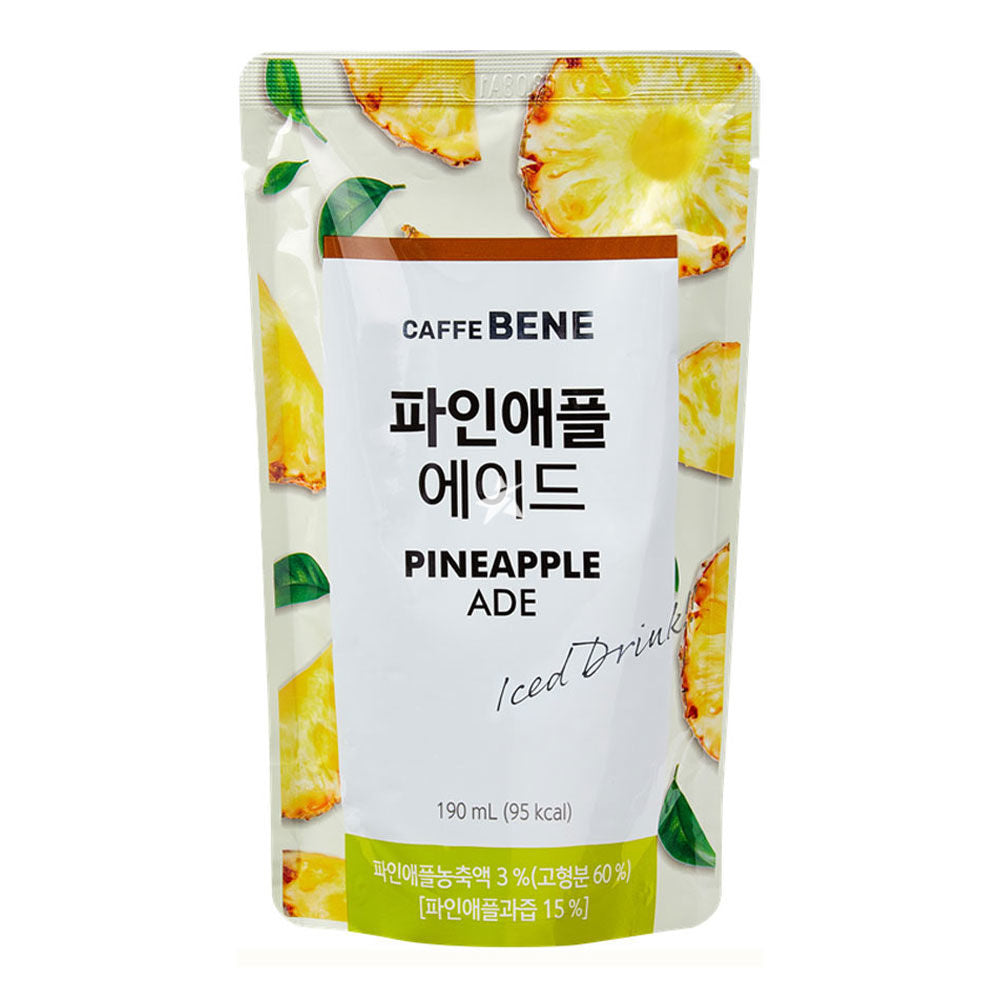 CAFFE BENE Pineapple Ade Pouch (190ml)