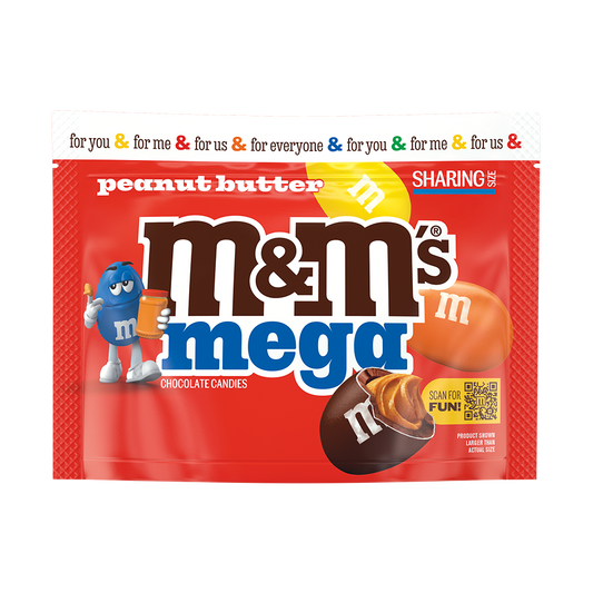 M&Ms Mega Peanut Butter (243g)