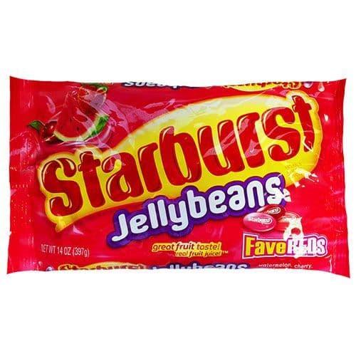 Starburst Jelly Beans Fave Reds (397g)