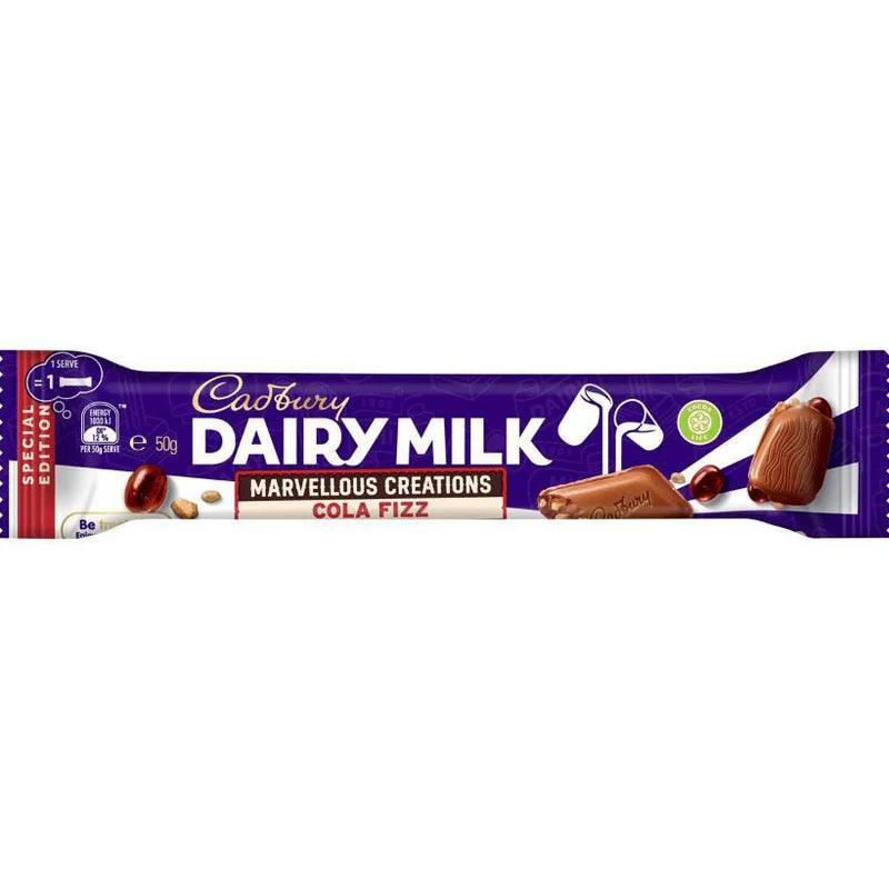 Cadbury Dairy Milk Marvellous Creations Cola Fizz (50g) (Australia)