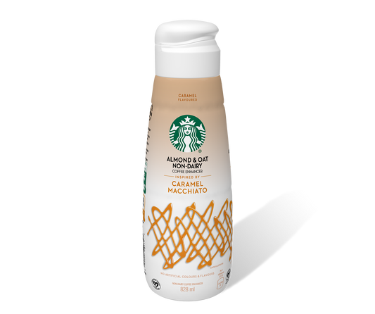 Starbucks Coffee Creamer Almond & Oat Caramel Macchiato (28oz)