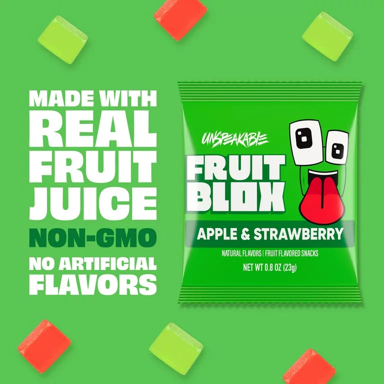 FruitBlox BloxSnacks Apple & Strawberry (23g)