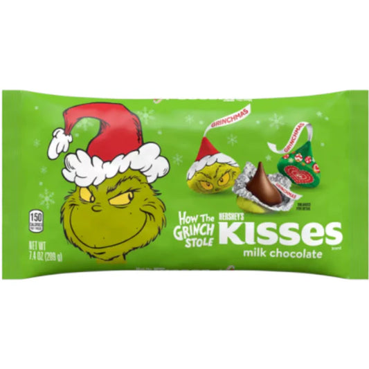 Hershey's Kisses Milk Chocolate Grinch (209g) (USA)