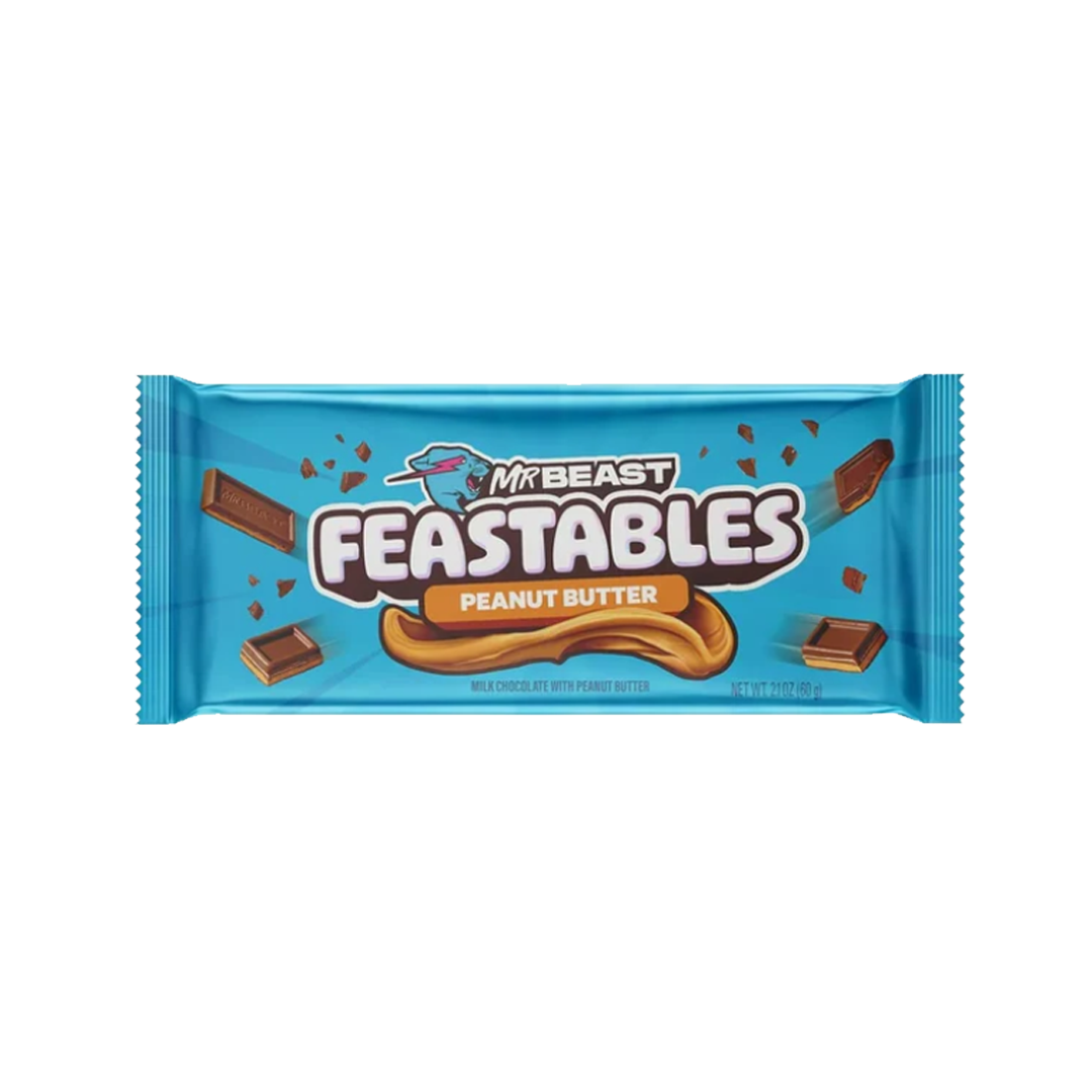 Feastables Peanut Butter New Packaging (60g) (USA)