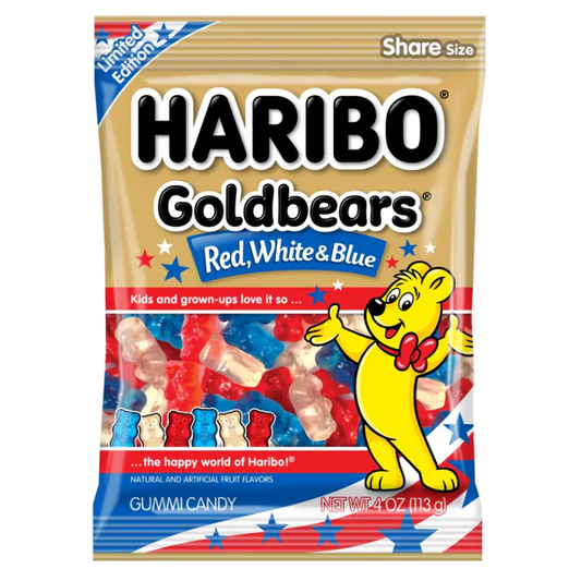 Haribo Goldbears Red, White & Blue (113g)
